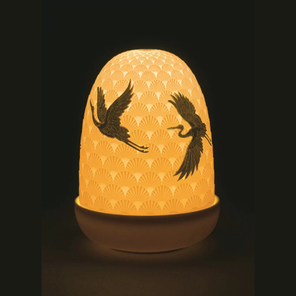 Cranes Dome Lamp