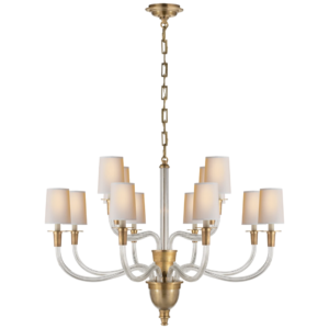 Vivian Large Two-Tier Chandelier