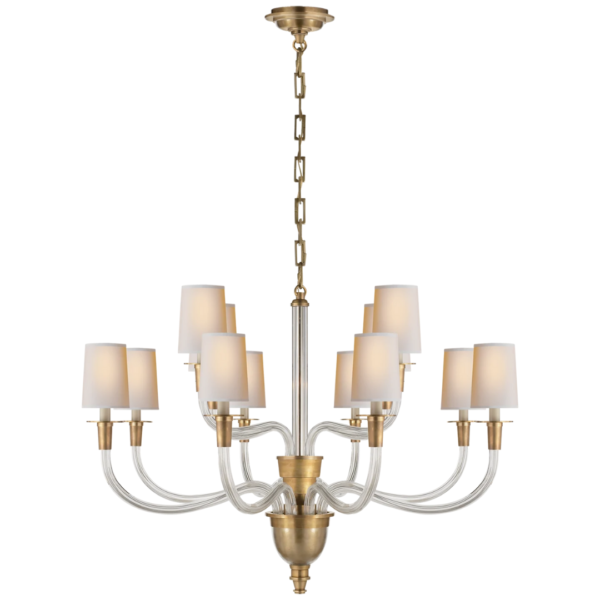 Vivian Large Two-Tier Chandelier
