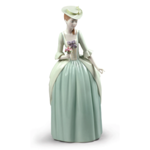 Floral Scent Woman Figurine