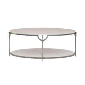 Morello Oval Metal Cocktail Table