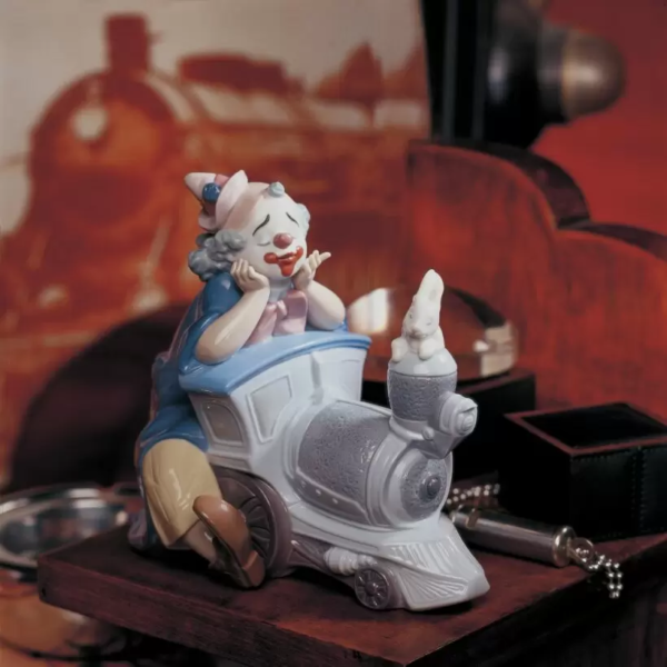 Circus Express Clown Figurine