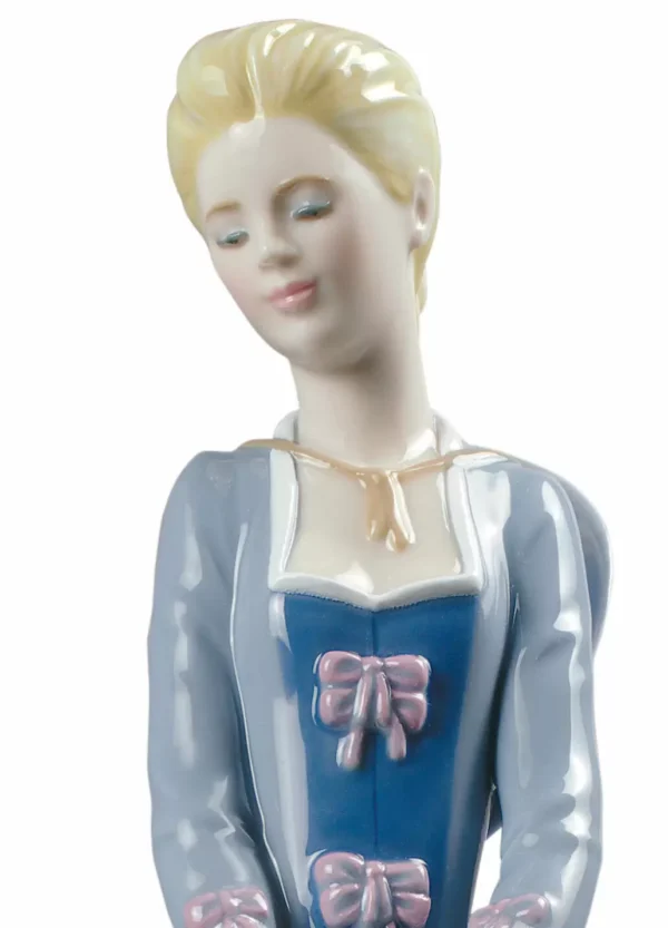 Garden Blossoms Woman Figurine