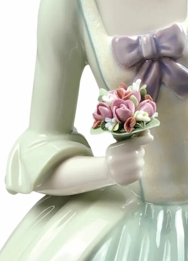 Floral Scent Woman Figurine