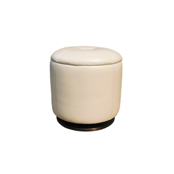 Stainless Steel Leather Stool