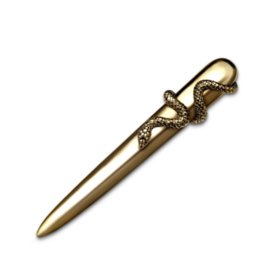 Snake Gold Letter Opener