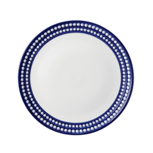 Perlée Bleu Dinner Plate