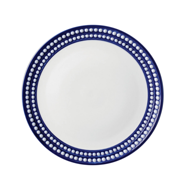 Perlée Bleu Dinner Plate