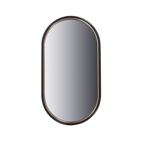 Ebony Veneer Mirror