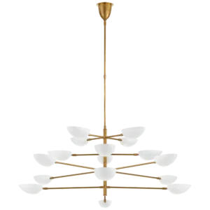 Graphic Grande Four-Tier Chandelier
