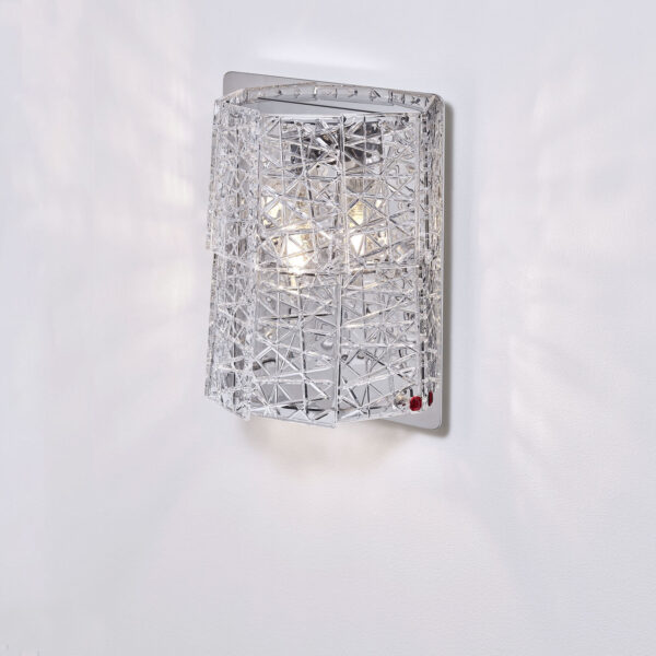 Tuile de Cristal Frozen Sconce