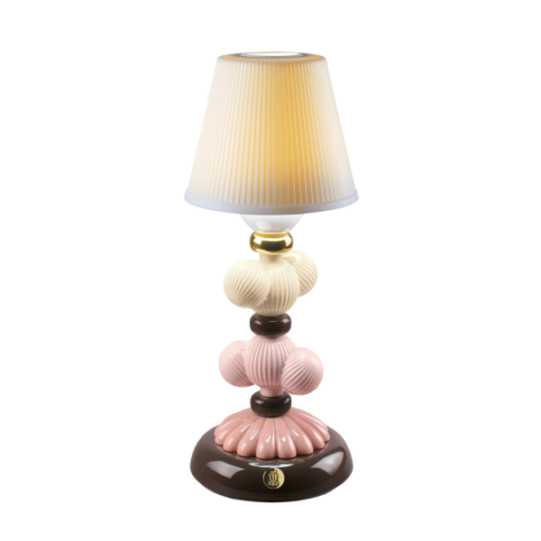 Cactus Firefly Golden Fall Table Lamp (Pink)