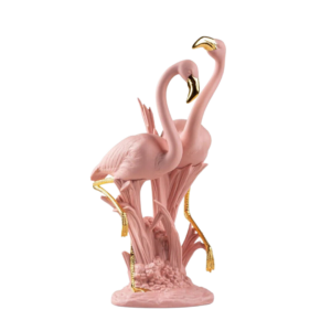 The Flamingos Sculpture (Pink)