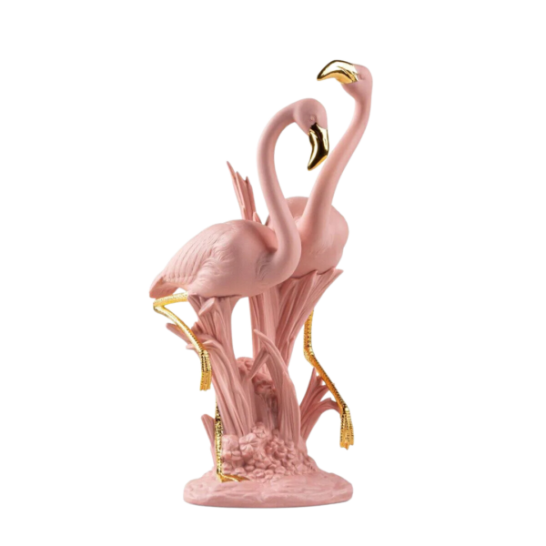The Flamingos Sculpture (Pink)
