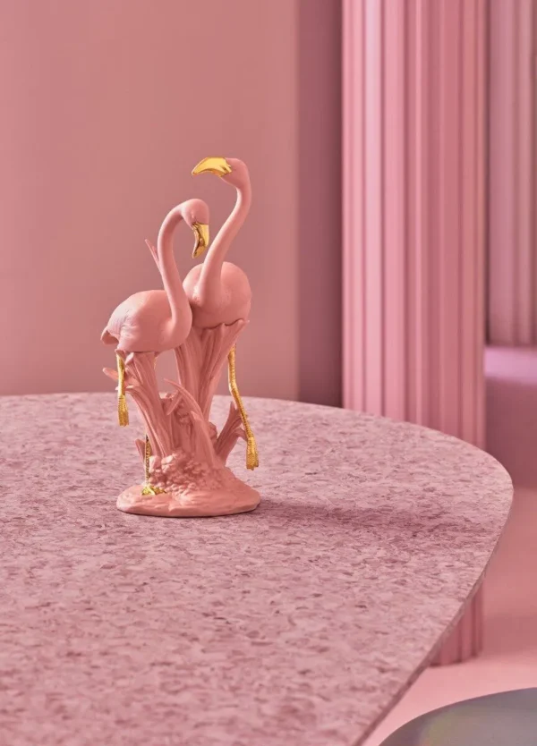The Flamingos Sculpture (Pink)