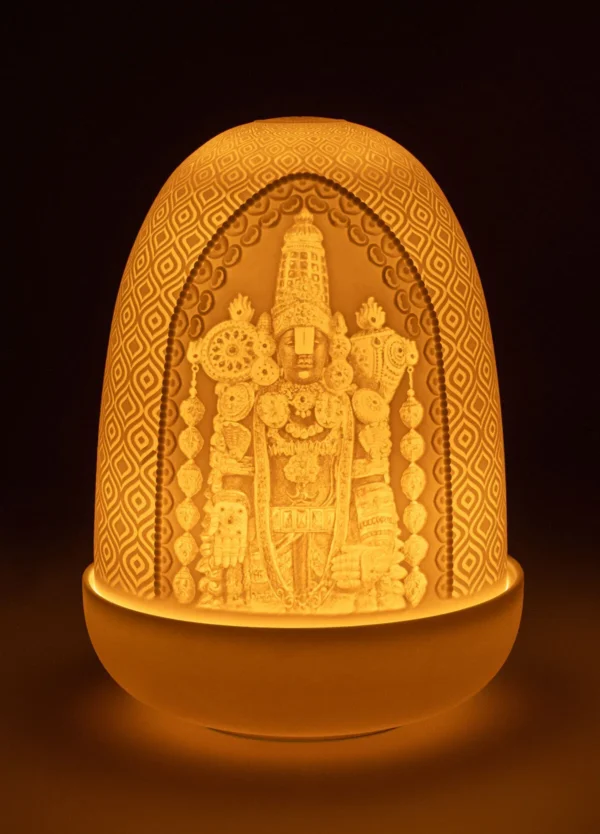 Lord Balaji Dome Table Lamp