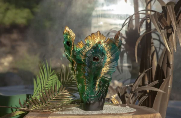 Fleur de Paon Vase Limited Edition