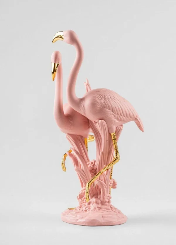The Flamingos Sculpture (Pink)
