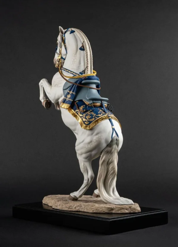 Spanish Pure Breed Sculpture - Haute École. Limited Edition