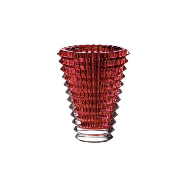 Eye Vase Round Red (S)