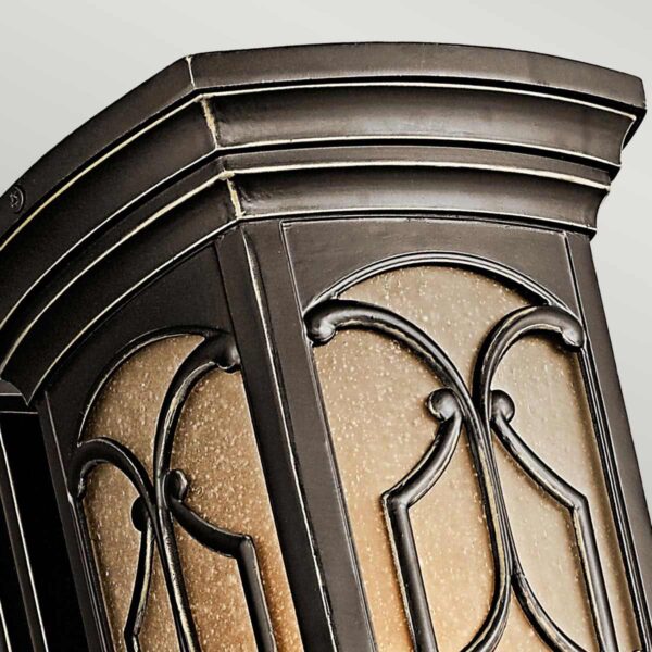 Franceasi 1 Light Medium Wall Lantern