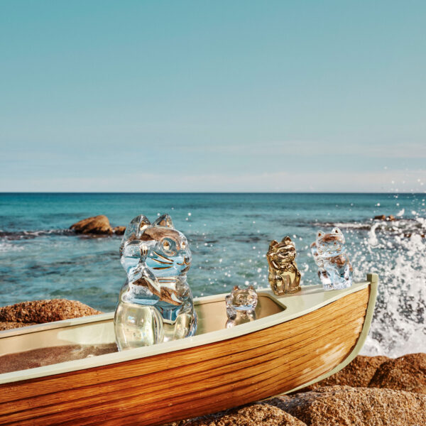 Cat Maneki Neko Clear