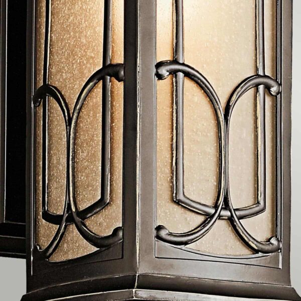Franceasi 1 Light Medium Wall Lantern