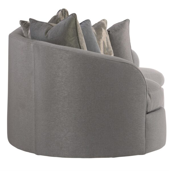 Moderne Right Arm Fabric Sofa