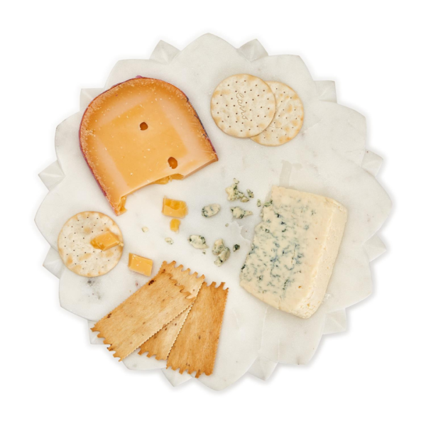 Two's Company - Marble Pedestal Platter