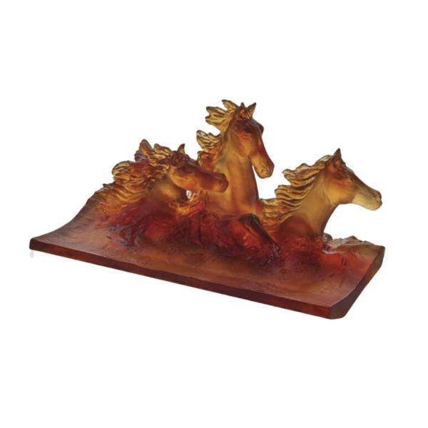 Cavalcade Pencil Holder in Amber