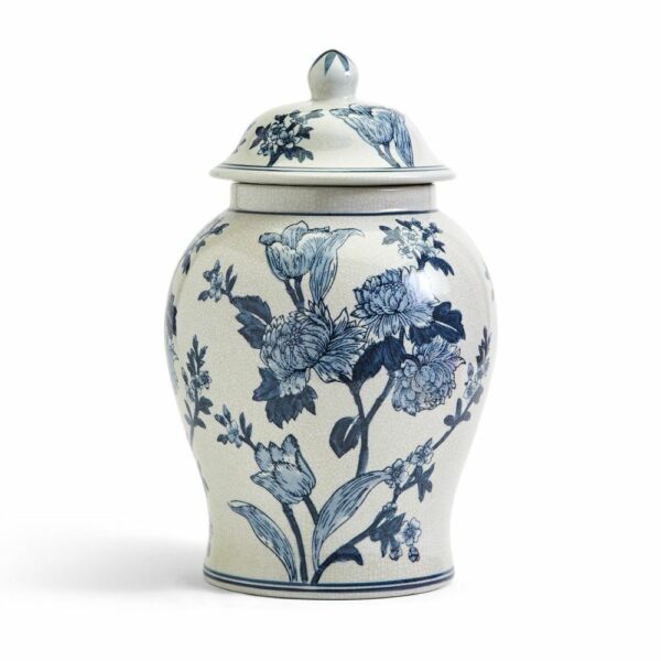 Two's Company - Japanese Blossom Temple Jar