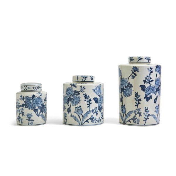 Two's Company - Japanese Blossom Set of 3 Tea Jars