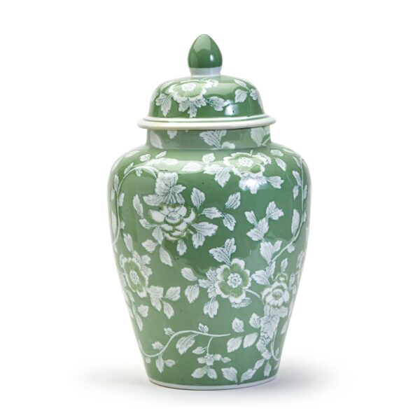 Two's Company - Countryside Hand-Painted Temple Jar