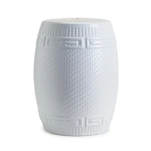 Two's Company - Wicker Weave Garden Stool