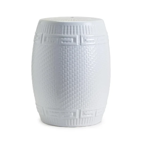 Two's Company - Wicker Weave Garden Stool