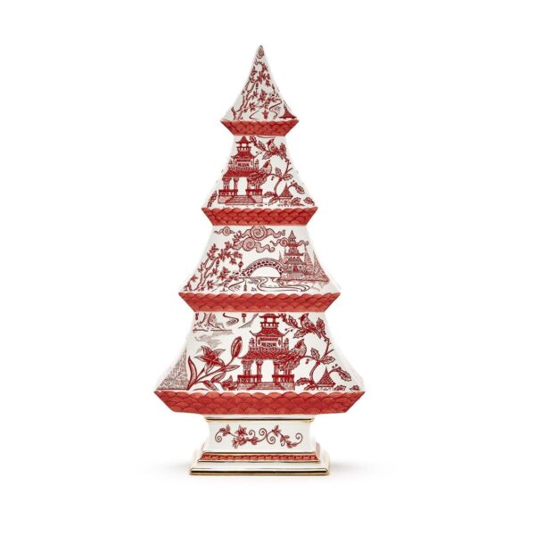 Two's Company - Winter Toile Christmas Tree