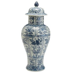 Two's Company - Blue & White Chrysanthemum Jar