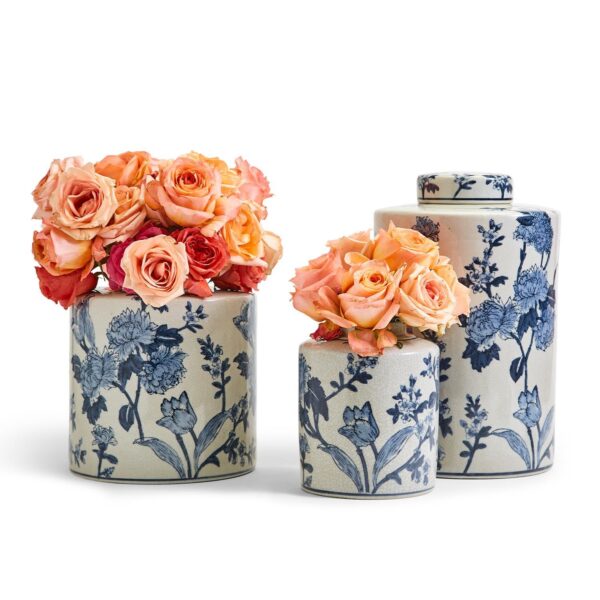 Two's Company - Japanese Blossom Set of 3 Tea Jars