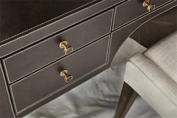 Clarendon Leather Wrapped Desk