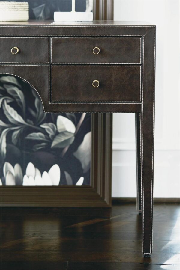 Clarendon Leather Wrapped Desk