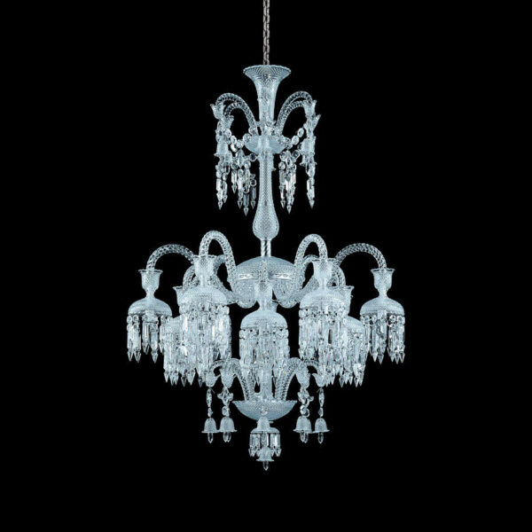 Solstice Chandelier CEI 12L+Chain+Canopy Gilded