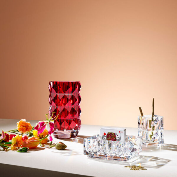 Louxor Round Vase - Red