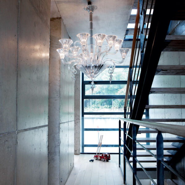 Mille Nuits Chandelier 12L+Chaine+Canopy