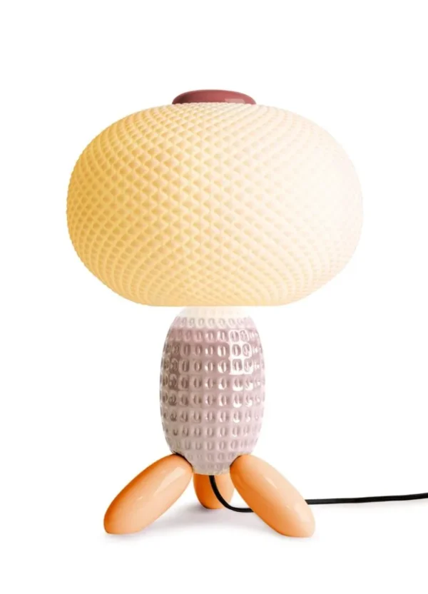 Soft Blown Table lamp. Pink (CE)