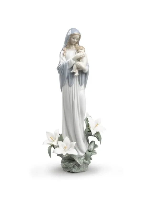 Madonna of The Flowers Figurine