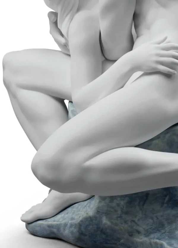 Passionate Kiss Couple Sculpture