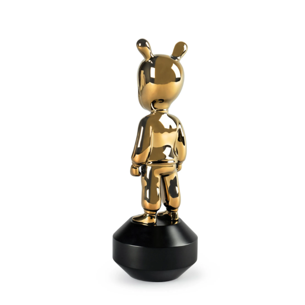 The Golden Guest Figurine.