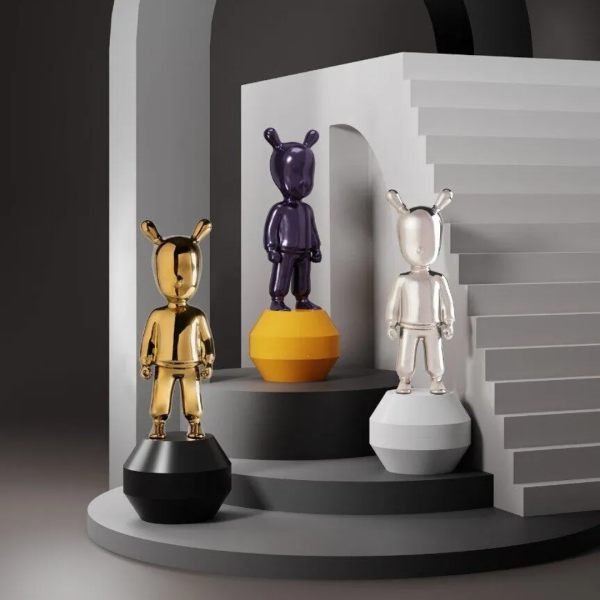 The Golden Guest Figurine.