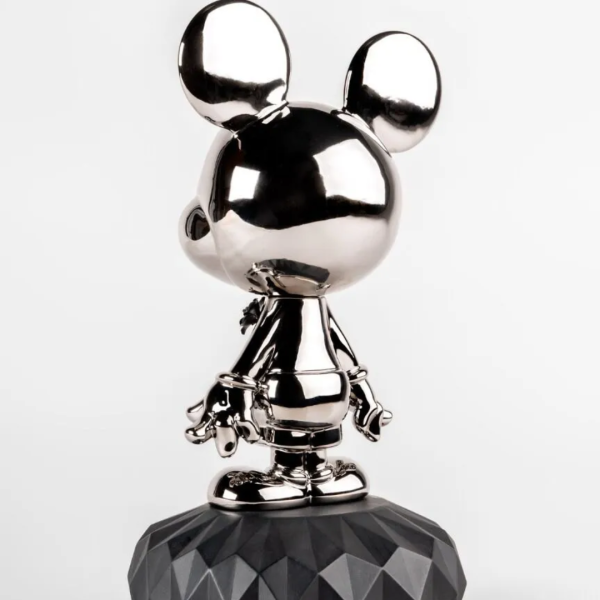 Mickey Mouse Platinum Sculpture