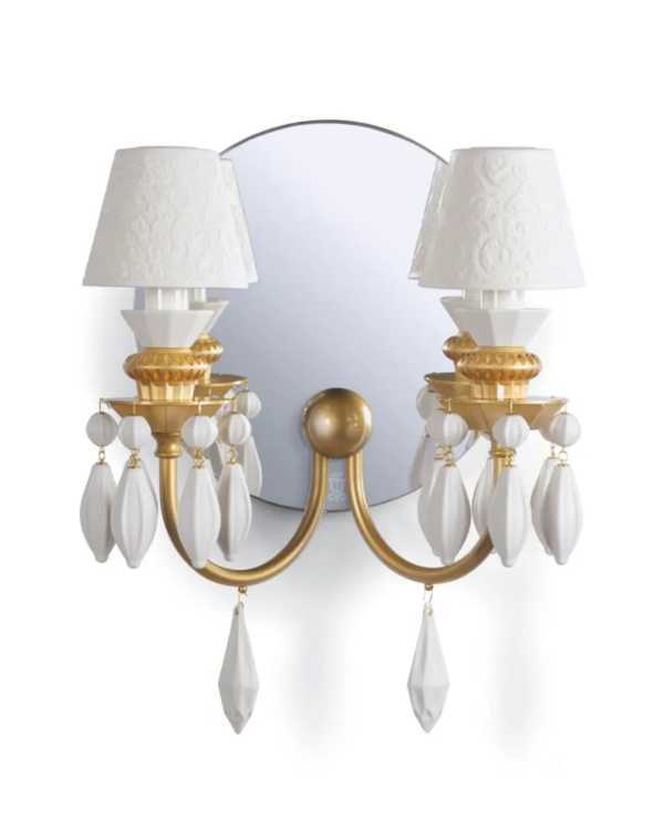 Belle de Nuit 2 Lights Wall Sconce. Golden Luster (CE/UK/CCC)